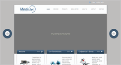 Desktop Screenshot of medilive.de